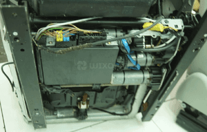 FOTELE FOTEL PASAZER KIEROWCA KOLOR 508 GREY KPL MERCEDES SL R230 7