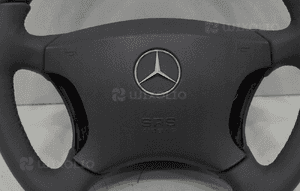 Kierownica skora airbag drewno mercedes cl W215 4