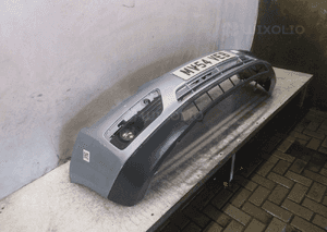 Zderzak przód przedni ford focus MK.2 2 ii Z3 błękitny halogeny 5