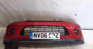 } ZDERZAK PRZÓD PRZEDNI CITROEN C3 LIFT FL EKQD BORDO BORDOWY 1