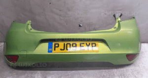 Zderzak tył tylny renault clio 3 iii lift fl tednq zielony 1