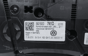 Licznik zegary vw golf vii 7 40572KM 5G1920741D 5