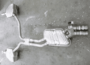 Audi A8 D4 4H0 tłumik wydech rura komplet 3