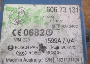 MODUŁ STEROWNIK IMMOBILIZERA ALFA 156 166 60673131 2