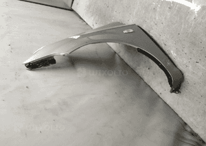 Błotnik przód przedni lewy do hyundai getz lift cs srebrny 3