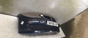 Zderzak przód przedni do bmw E87 seria 1 lift fl granat monacoblau 4