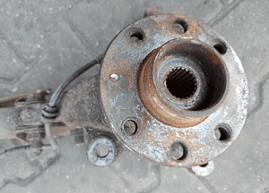 Opel Meriva A Corsa Combo C zwrotnica piasta przod lewa 4