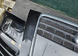 Zderzak Przód Przedni S-Line Czarny LY9B Atrapa Gril Kratki Halogeny Audi A4 B8 Sedan Kombi 09r 13