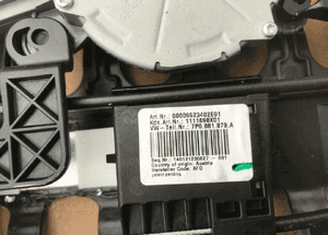 Sterowanie fotela oparcia mechanizm lędzwiowy lewy prawy przód Porsche Macan 7P0881879A 6