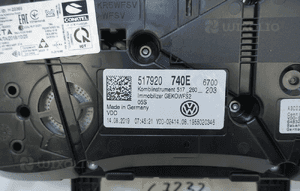 Licznik zegary vw sportsvan 517 17982KM 517920740E 5