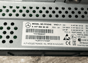 Radio nawigacja panel radia mercedes vito W447 2014-2019r A4479009005 6