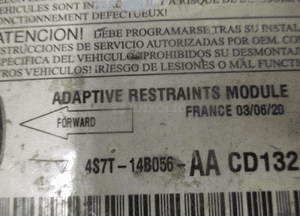 MODUŁ SENSOR AIR BAG FORD MONDEO MK3 4S7T14B056AA 2
