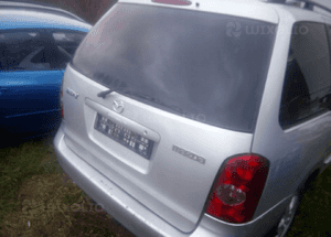 Mazda MPV 99-06 Klapa tylna 22V szyba tylna tył 1