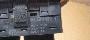 Panel szyb przełącznik lusterek Citroen C5 III 96599975XT 5