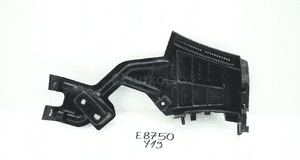 Mercedes b-klasa W247 lift 2022- ślizg zderzaka lewy przód A2478856910 4