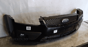 ) ZDERZAK PRZÓD PRZEDNI FORD FOCUS MK.2 2 II F3 CZARNY HALOGENY 2