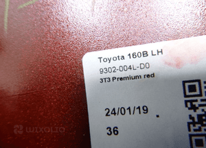 Toyota corolla xii 18- obudowa lusterka lewa oryg 8