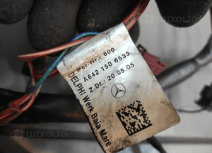 MERCEDES CLK W209 OM642 3.0 CDI INSTALACJA WIĄZKA SILNIKA WTYCZKI KPL 8