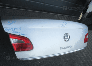 Szyba klapa bagażnika tylna tył skoda superb ii 2 sedan 9156 2008-2013 8