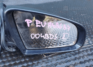 Lusterko Zewnetrzne Prawe EUROPA 5 pin Czarne LZ9Y AUDI A4 B6 B7 2