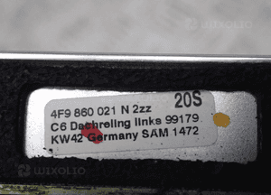 Relingi dachowe audi A6 C6 4F9860021N  4F9860022N 8
