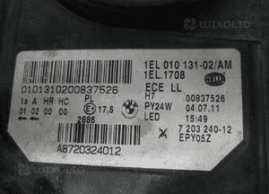 Bmw 5 F10 F11 soczewka led idealna lampa przednia prawa 15