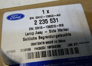 Ford ecosport halogen prawy przód GN15-13B220-MB 15