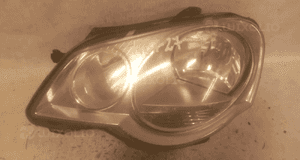 Lampa przednia lewa przód lewo volkswagen polo 9N lift 1