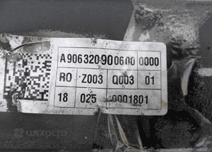 RESOR TYŁ TYLNY RESORY VW CRAFTER MERCEDES SPRINTER W906 906 1 PIÓRO 06-18 5