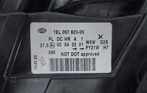 Lampa lewy przód przednia audi A6 C5 8