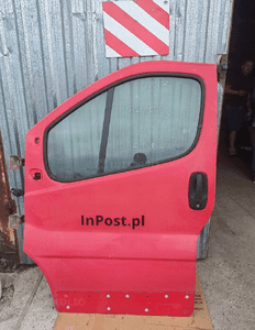 Drzwi lewy przód lewe przednie renault trafic ii opel vivaro a primastar 1