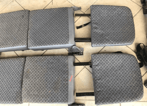 Foteliki boczne fotele tylna wanna Land Rover Defender 2