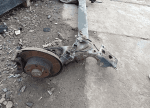 BELKA TYLNA ZAWIESZENIA TYLNEGO TYŁ OŚ TARCZE FIAT BRAVO II 07- 5