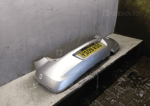 Zderzak tył tylny opel agila ii b zccb srebrny 5