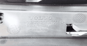 Kratka zderzaka lewy przód volvo V40 ii 12-19 31347058 5