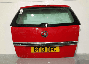 Klapa tył tylna bagażnika do opel zafira b Y547 czerwony 5