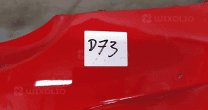Zderzak tył tylny do opel corsa d kod kolor Y547 czerwony 2