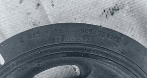 Koło pasowe wału peugeot citroen ford 1.6 tdci hdi e-hdi 9654961080 3