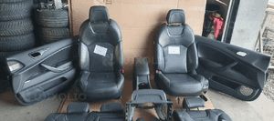 Fotele komplet kanapa skóra elektryczne podłokietnik boczki Citroen C5 III Kombi 2