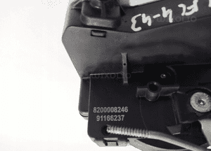 Zamek drzwi lewy przód renault trafic ii vivaro a 8200008246 91166237 01-14 4