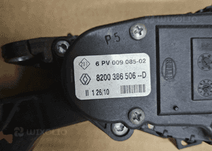 Dacia Logan I Sandero  pedał potencjometr gazu 820386506 D 1.5 DCI 5
