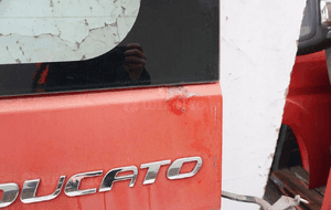 Drzwi skrzydełkowe prawy tył L1H1 fiat ducato iii 3 3