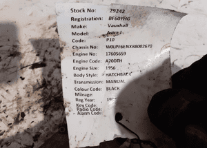MECHANIZM HAMULCA RĘCZNEGO OPEL ASTRA J 2.0 13334738 ORYGINAŁ WYSYŁKA! 5