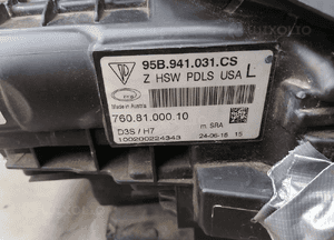 Lampa lewa lewy przód Porsche Macan 95B941031CS USA 11