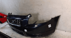 Zderzak przód przedni volvo V70 3 iii  lift fl granat halogeny spryskiwacze lamp xenon 3