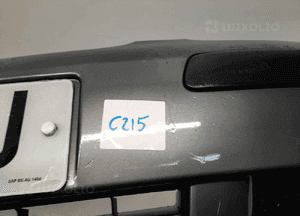 Zderzak przód przedni vw volkswagen golf 5 v LA7T szary grafitowy 2