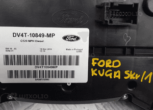 LICZNIK ZEGARY FORD KUGA II DV4T-10849-MP UK 7