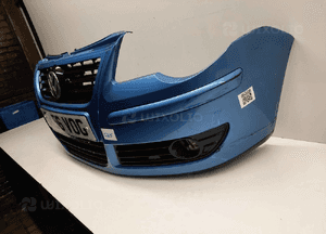 Zderzak przód przedni | volkswagen vw polo 9N3 lift fl halogeny LA5R 3