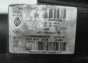 RENAULT CLIO IV LIFT FULL LED LAMPA PRZEDNIA PRAWA 11