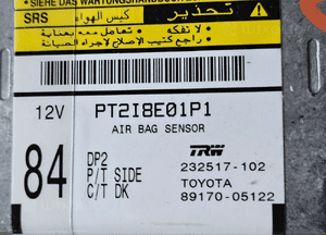 Toyota Avensis T25 sensor sterownik airbag 89170-05120  05122  05220 4